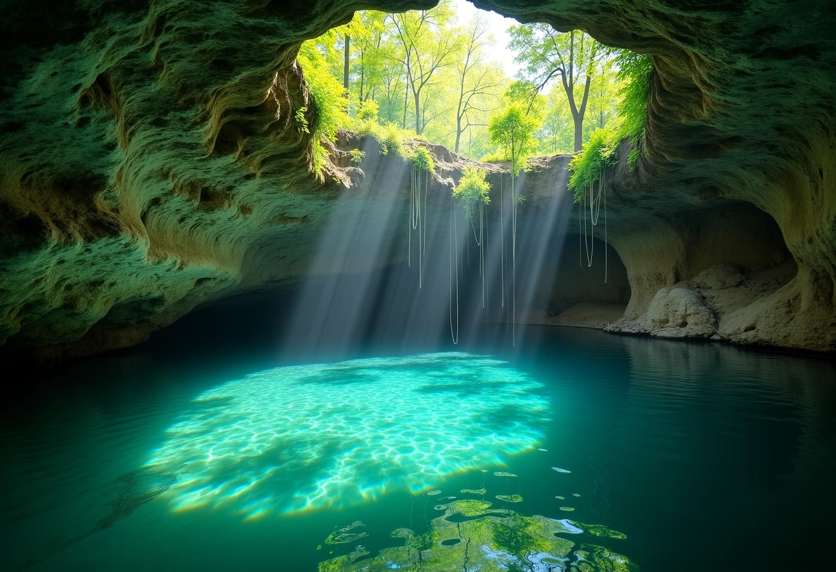 cenotes  mexique